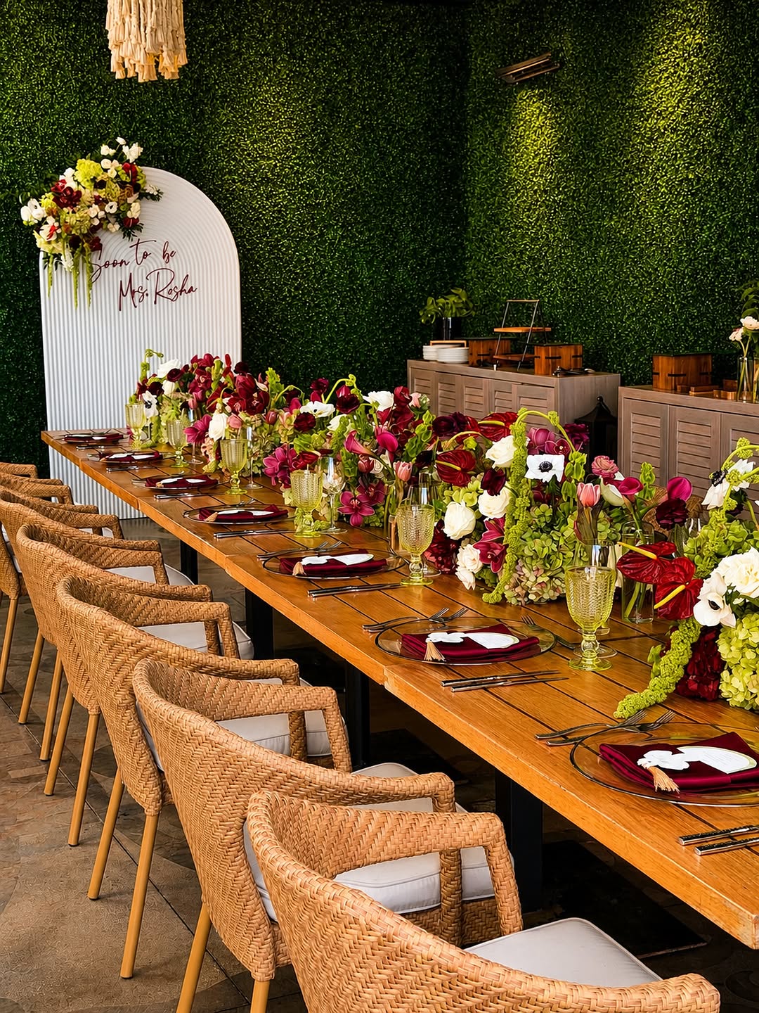 Bridal shower at Baia Beach Club